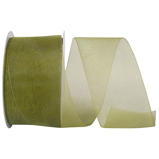 JAM Paper 2.5" x 50yd. Chiffon Mono Sheer Ribbon